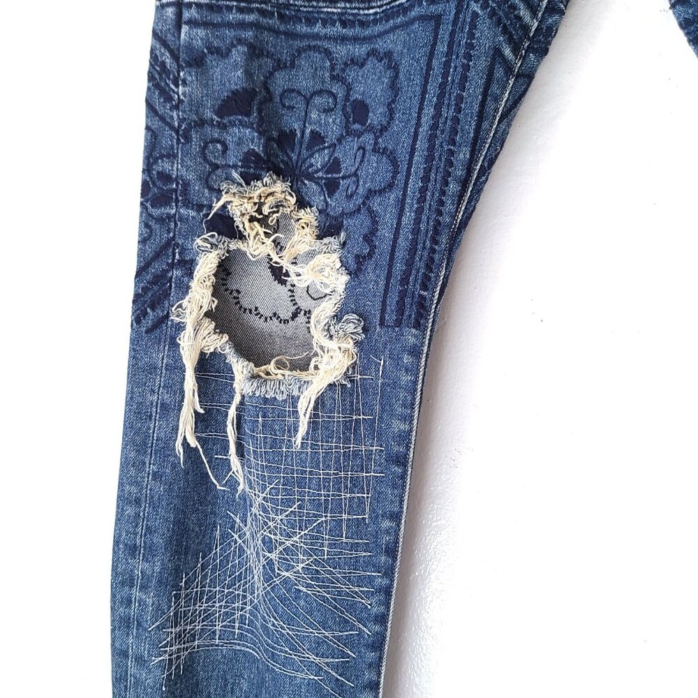 Levi's Made & Crafted 511 Slim Denim Jeans Made in Japan W38 Selvedge Boro - Picture 6 of 16